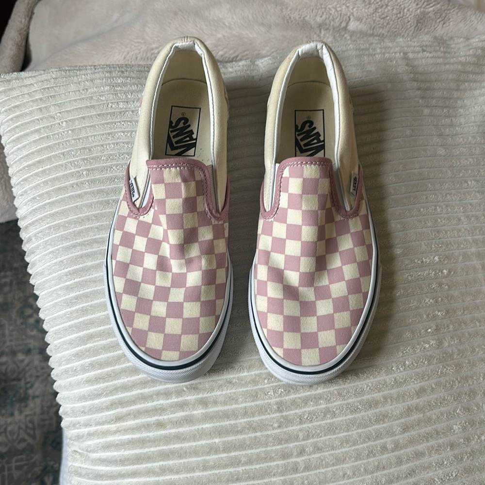 Vans checkered shoes